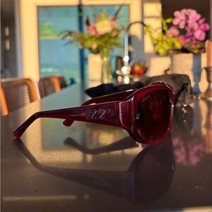 Lexxola Cami Sunglasses Burgundy